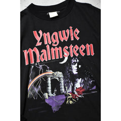 Vintage Yngwie Malmsteen 1996 “Inspiration” Tour Tee 古著 瑞典傳奇樂手 歐洲巡迴 樂團踢 英國製