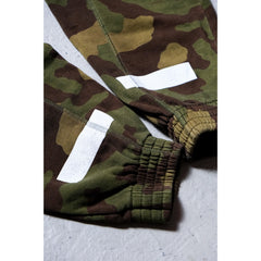 OFF-WHITE Diagonal Camo Sweat Pants 斑馬紋 迷彩縮口棉褲 葡萄牙製