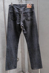 80's Levi's Black Jeans Made in U.S.A 黑色501牛仔褲 美國製