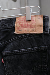 1997's Levi's Black 501 Jeans Made inＵ.S.A黑色501牛仔褲 美國製