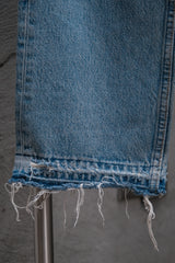 1996's Levi's Denim 501 Jeans Made in U.S.A 90年代501丹寧褲 褲腳縫線拆除 美國製