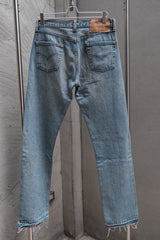 1996's Levi's Denim 501 Jeans Made in U.S.A 90年代501丹寧褲 褲腳縫線拆除 美國製