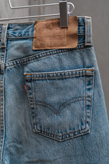 1996's Levi's Denim 501 Jeans Made in U.S.A 90年代501丹寧褲 褲腳縫線拆除 美國製