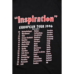 Vintage Yngwie Malmsteen 1996 “Inspiration” Tour Tee 古著 瑞典傳奇樂手 歐洲巡迴 樂團踢 英國製