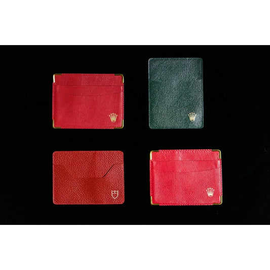 Rolex Vintage Leather Card Holder 勞力士 真皮卡夾 多色可選