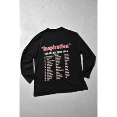 Vintage Yngwie Malmsteen 1996 “Inspiration” Tour Tee 古著 瑞典傳奇樂手 歐洲巡迴 樂團踢 英國製