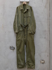 WWII U.S. Army 13-Star HBT Coverall (Belted)／二戰美軍十三星連身工作服