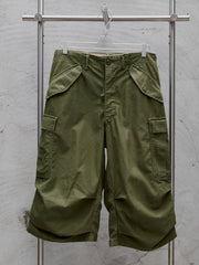 1950s U.S. Army M-1951 Cold Weather Field Trousers (OG-107) 50年代美軍 M-1951 OG-107 防風野戰長褲(褲長裁短)