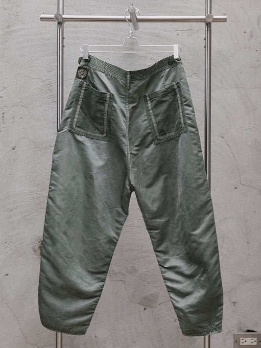 Porter Classic - SUPER NYLON MASH BAKER PANTS - OLIVE