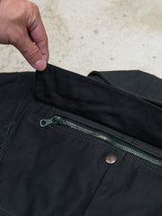 70’s Swedish M-69 Tanker Jacket 瑞典軍用坦克夾克 RIRI拉鍊 後染黑