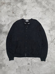 Yohji Yamamoto Pour Homme Knitted Zipper Jacket&nbsp;山本耀司支線 刺繡針織拉鏈外套