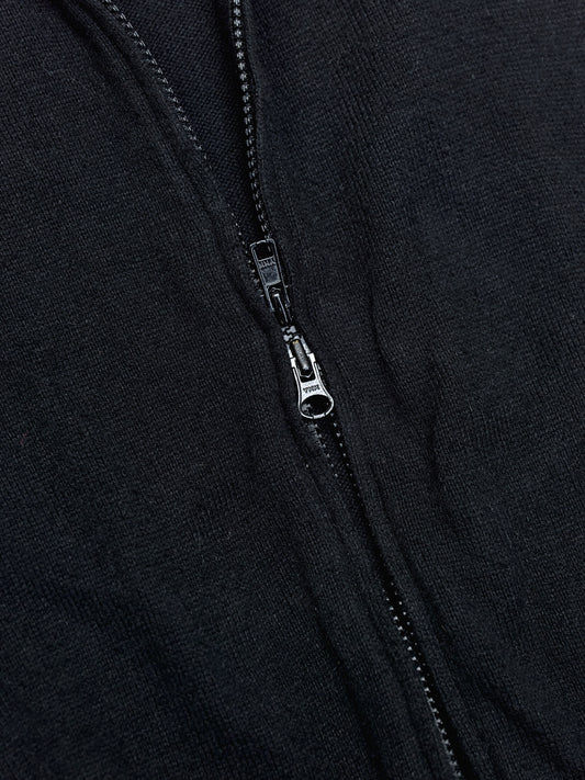 Yohji Yamamoto Pour Homme Knitted Zipper Jacket&nbsp;山本耀司支線 刺繡針織拉鏈外套