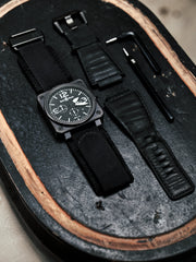 Bell &Ross BR 01-94 Aviation Chronograph Watch 法國專業製錶品牌 飛行儀表計時腕錶