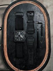 Bell &Ross BR 01-94 Aviation Chronograph Watch 法國專業製錶品牌 飛行儀表計時腕錶