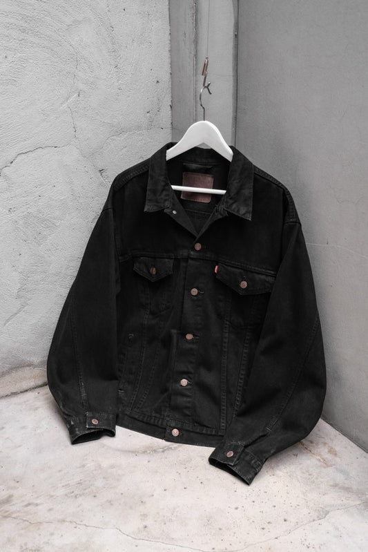 Levi’s 90’s Vintage 70507 Black Denim Trucker Jacket 李維斯古著 黑丹寧牛仔夾克 美國製