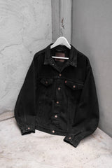 Levi’s 90’s Vintage 70507 Black Denim Trucker Jacket 李維斯古著 黑丹寧牛仔夾克 美國製