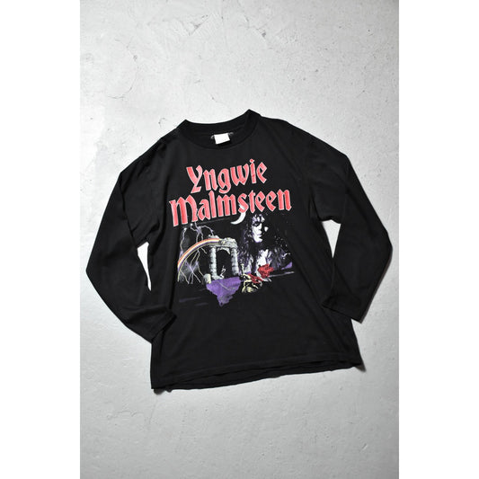 Vintage Yngwie Malmsteen 1996 “Inspiration” Tour Tee 古著 瑞典傳奇樂手 歐洲巡迴 樂團踢 英國製
