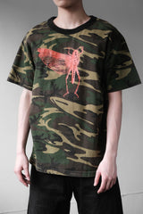 The Locust Camo Hardcore Punk Band Tee 美國硬蕊龐克樂隊 迷彩印花樂團T