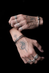 Full eye sterling silver 999 bracelet