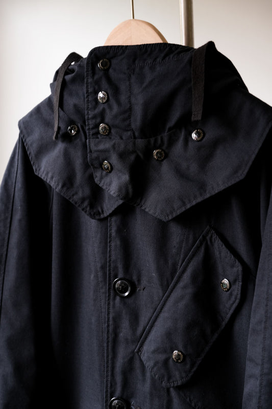 Engineered Garments 17AW Riding Coat 日本設計師品牌 海軍藍騎兵大衣 帽可拆