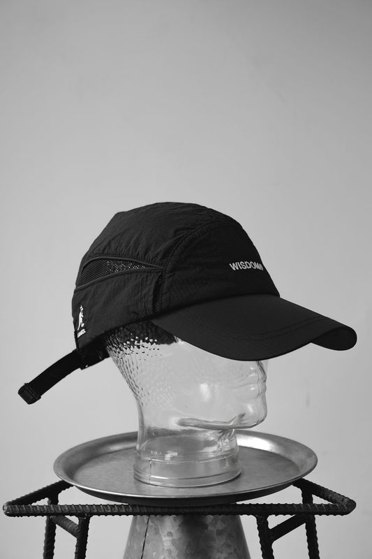 WISDOM® x KANGOL Reflective 5 Panel Cap 台灣設計師品牌 聯名袋鼠 機能五分割帽