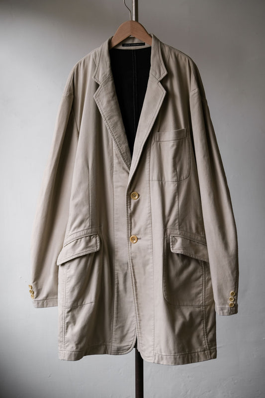 Y’s for Men Yohji Yamamoto Reversible Long Blazer Jacket 山本耀司男裝線 雙面穿長版西裝外套