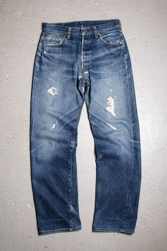 Levi’s Vintage Clothing LVC 2000’s 501-XX Big E Selvedge Denim Jeans 復刻 大E布邊 555廠美國製