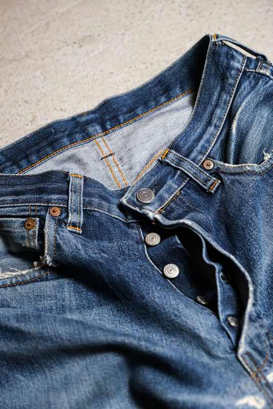 Levi’s Vintage Clothing LVC 2000’s 501-XX Big E Selvedge Denim Jeans 復刻 大E布邊 555廠美國製