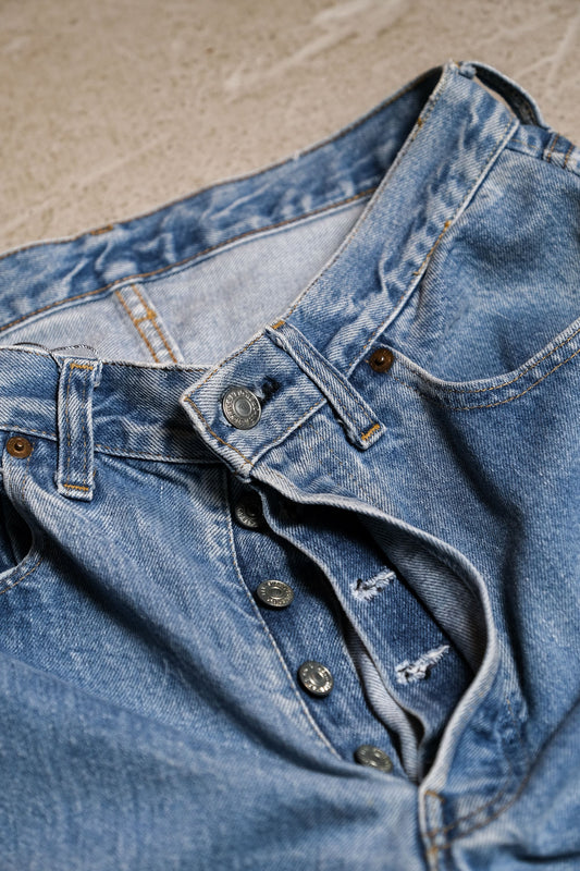 Levi’s 80~90’s Vintage 501 Denim Jeans 原版 藍線補強 558廠美國製