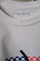 Free WiFi Finder Tee 西班牙滑板街頭品牌 印花短T