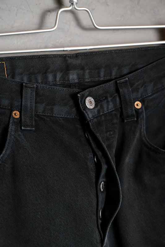Levi’s 501 Black Denim Jeans 經典直筒黑丹寧牛仔褲