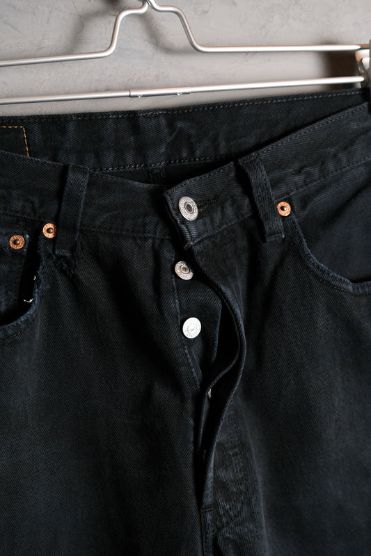 Levi’s 501 Black Denim Jeans 經典直筒黑丹寧牛仔褲