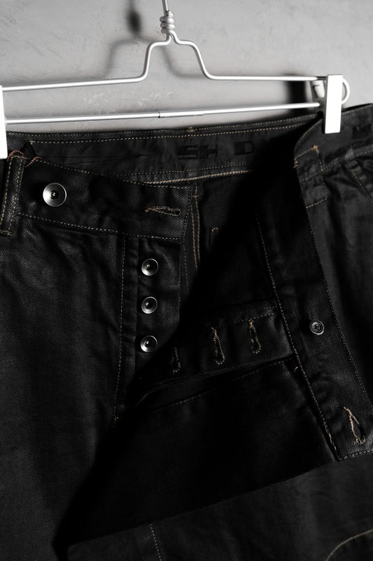 Rick Owens DRKSHDW Waxed Denim Skirt Jeans