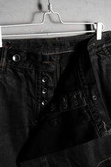 Rick Owens DRKSHDW Waxed Denim Skirt Jeans
