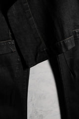 Rick Owens DRKSHDW Waxed Denim Skirt Jeans