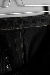 Rick Owens DRKSHDW Waxed Denim Skirt Jeans
