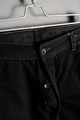 Rick Owens DRKSHDW Lamb Leather Patch Cropped Jeans