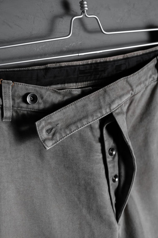 Rick Owens DRKSHDW Washed Drop Crotch Cropped Pants