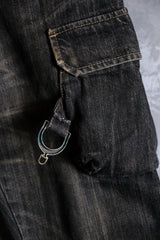 TETE HOMME 00’s Cargo Jeans 早期日牌 水洗口袋工裝牛仔褲