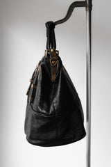 Vintage Buckle Belt Leather Doctor Bag Handbag 復古皮帶頭裝飾皮革手提醫生包