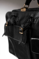 The Bridge Vintage Leather Briefcase Handbag 義大利皮件老牌 皮革手提公事包