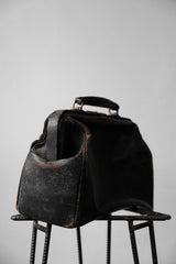 Vintage Leather Doctor Bag Handbag 古董皮革手提醫生包