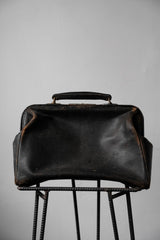 Vintage Leather Doctor Bag Handbag 古董皮革手提醫生包