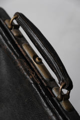 Vintage Leather Doctor Bag Handbag 古董皮革手提醫生包