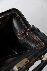 Vintage Leather Doctor Bag Handbag 古董皮革手提醫生包