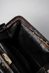 Vintage Leather Doctor Bag Handbag 古董皮革手提醫生包