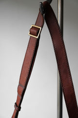 The Bridge Vintage Leather Shoulder Bag Lampo Zipper 義大利皮件老牌 皮革拉鏈側背包