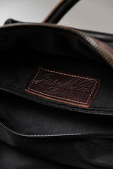 Jas-M.B. Leather Shoulder Bag riri Zipper英國手工製皮革包袋品牌 爆裂紋皮革拉鏈手提/側背包