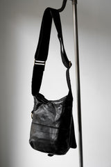Jas-M.B. Leather Shoulder Bag 英國手工製皮革包袋品牌 帆布背袋 皮革掀蓋側背包