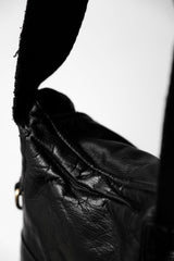 Jas-M.B. Leather Shoulder Bag 英國手工製皮革包袋品牌 帆布背袋 皮革掀蓋側背包